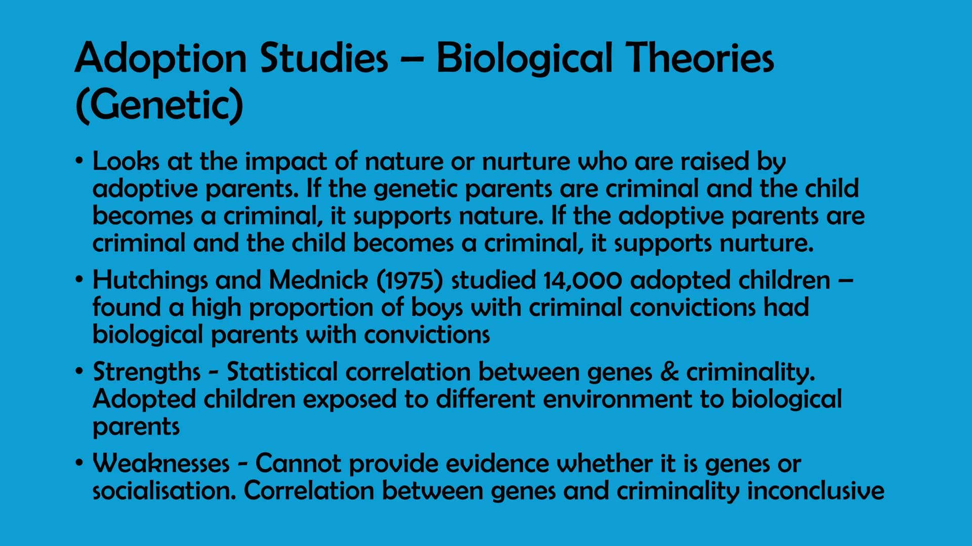Unit 2
WJEC Criminology A-Level
By Bailie Burnett Glossary
• AC 1.1 & 1.2 - Slide 3-5
• AC 2.1 (3.2) - Slide 6-14
.
.
•
AC 2.2 (3.2) - Slide