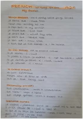 Know French writing key phrases thumbnail