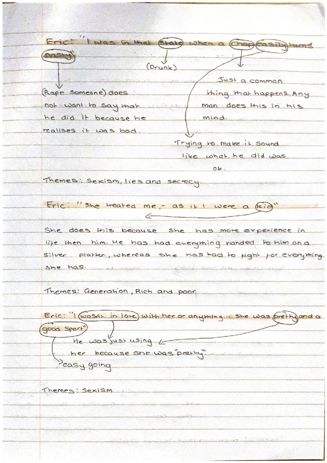 <h2 id="mrbirlingquotesanalysis">Mr Birling Quotes Analysis</h2>
<p>Mr Birling's condescending remarks to Edna, the maid, give us the first 