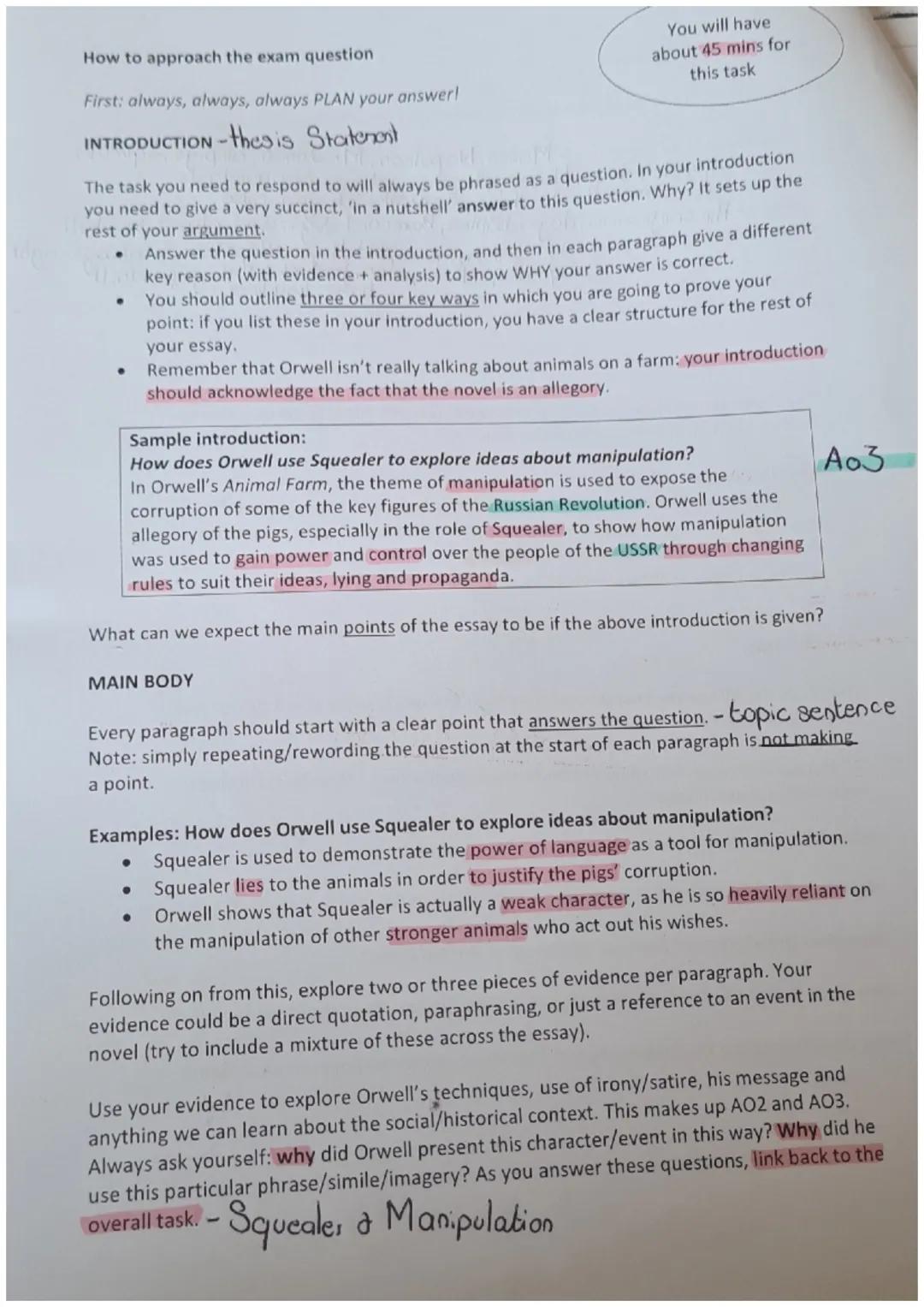 Animal Farm: key themes
In what ways are these themes revealed in the play? What is Orwell's message?
Power/Leadership/Corruption - Moscs, N