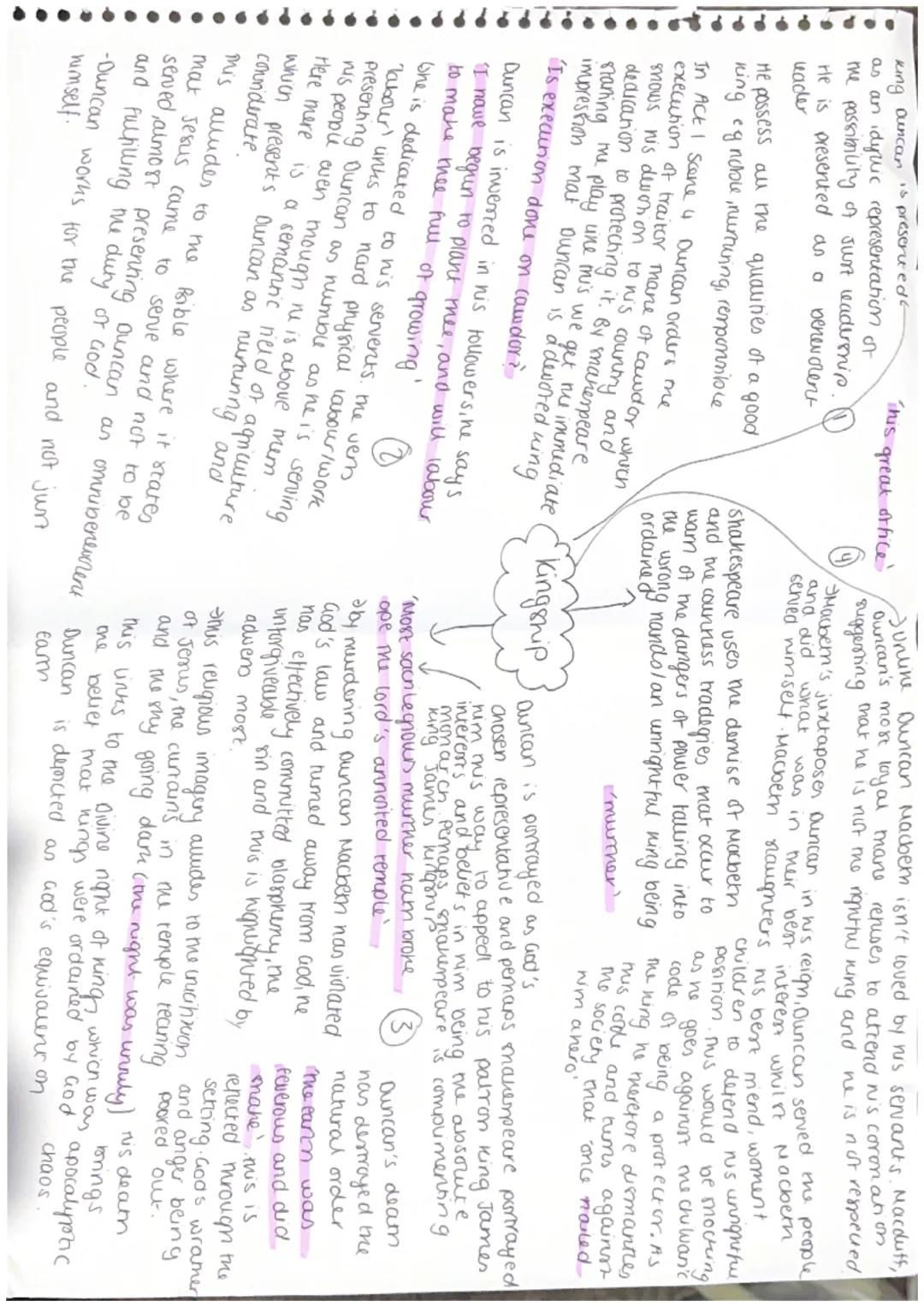 king Duncan is presentede
as an idylic representation of
the possibility of Just leadership.
He is presented as a benevolent
eader

He posse