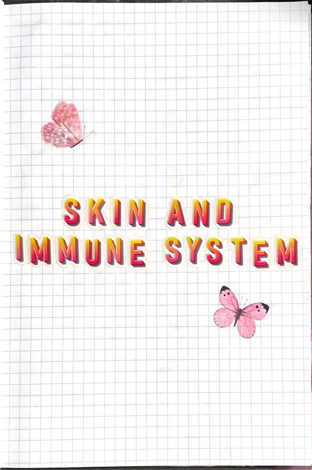 SKIN AND
IMMUNE SYSTEM The active immune system
- mucus, Saliva, Skin, Stomach acid, blood clots.
Adaptive immune system
-Consists of two pa