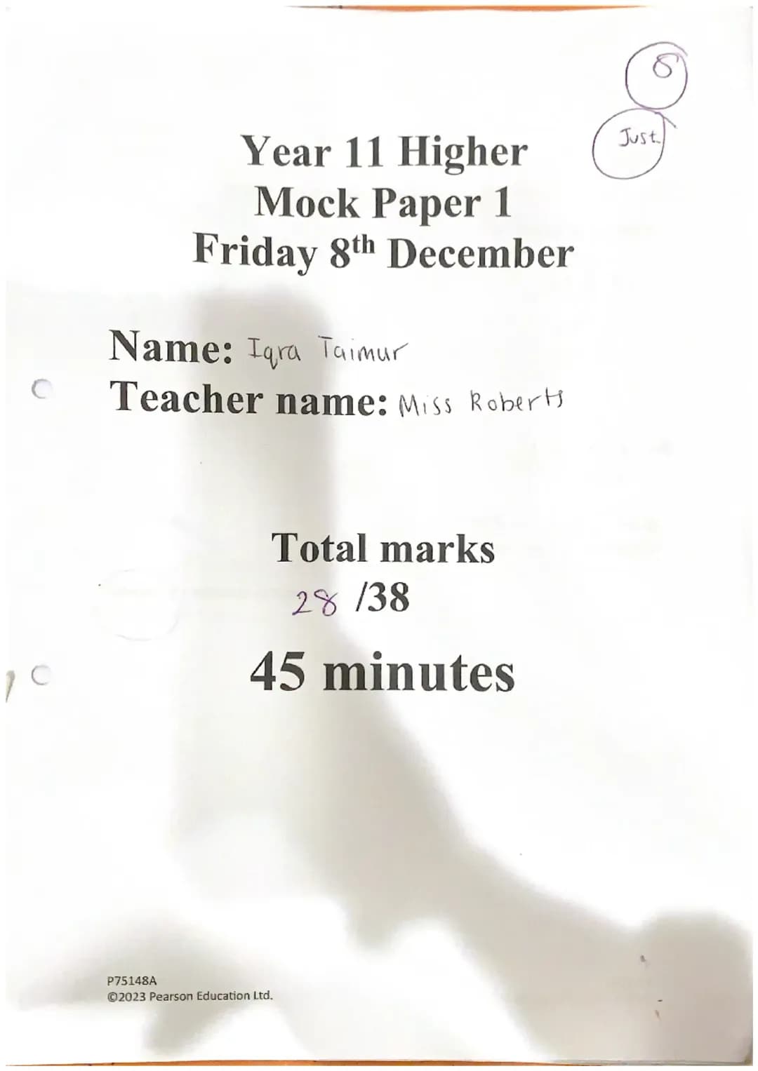 Year 11 Mock Exam Practice: Solve Cube Problems & Graph Equations!