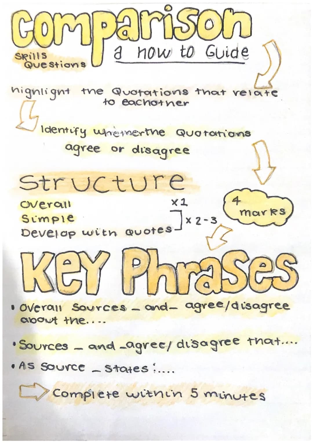 Evaluate
Usefulness
Contents - whats in the source Structure
Author- who wrote it
when - Time Source was written
Step By
Step
1. Highlight
Q