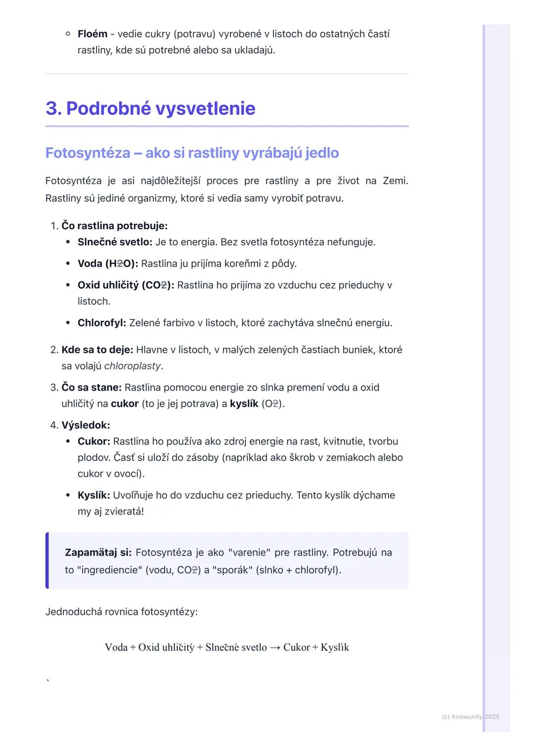 # Životné procesy rastlín

## 1. Prehľad životných procesov rastlín

Rastliny sú živé organizmy, rovnako ako my alebo zvieratá. To znamená, 