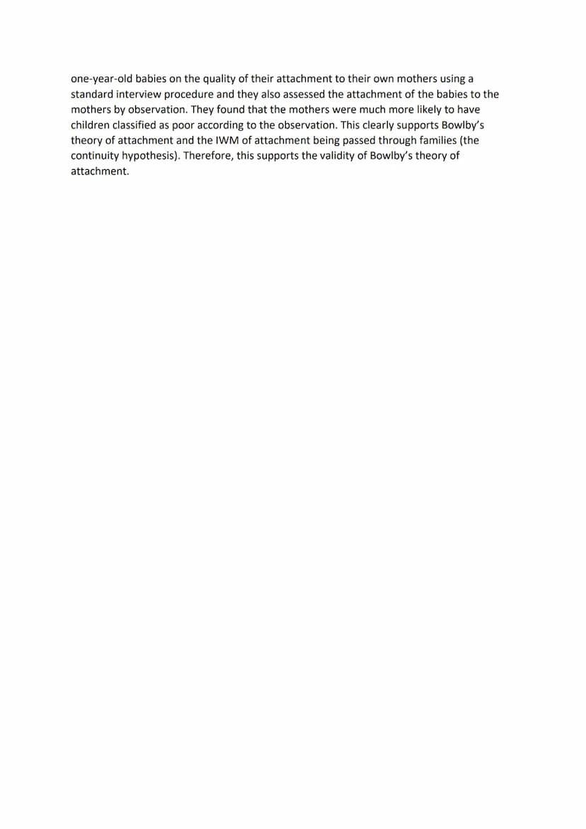 Essay 6: Describe and evaluate Bowlby's monotropic theory of attachment
(16 marks)
Bowlby's theory of attachment is an evolutionary theory a