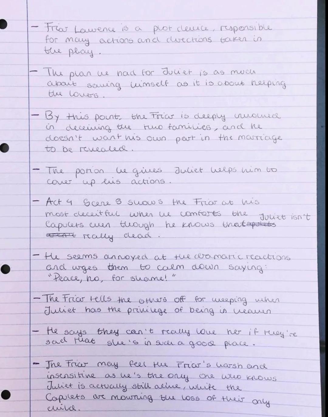 - The word 'Friar' means
Brother, and this
title was only used in Catholic monasteries,
50
the play is set in a Catholic
-
-
Friar Lawrence
