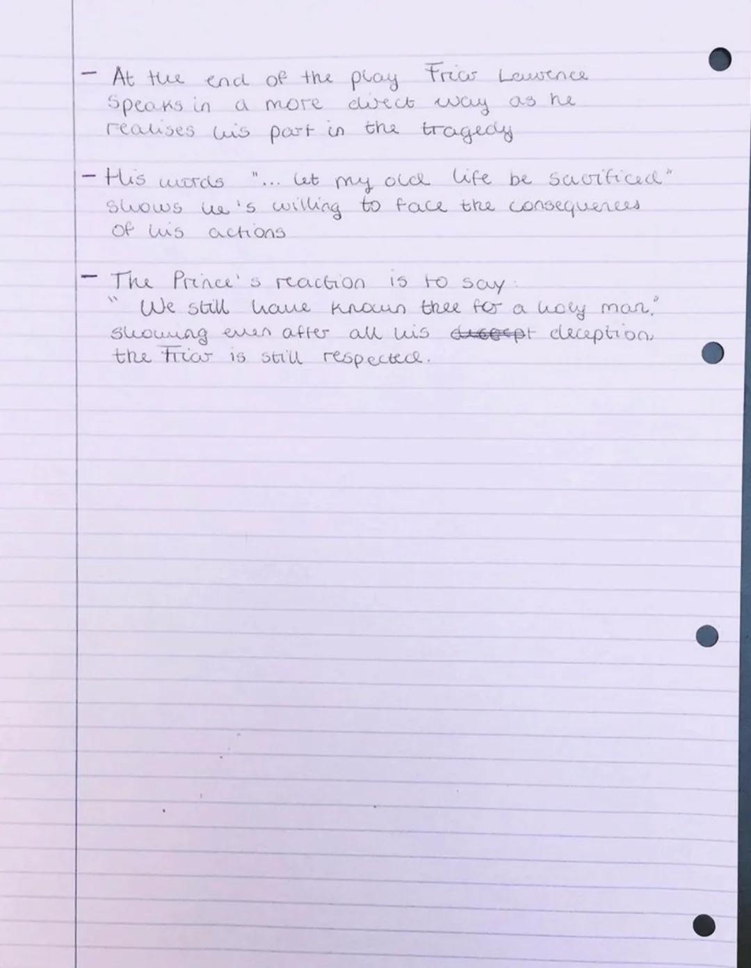- The word 'Friar' means
Brother, and this
title was only used in Catholic monasteries,
50
the play is set in a Catholic
-
-
Friar Lawrence
