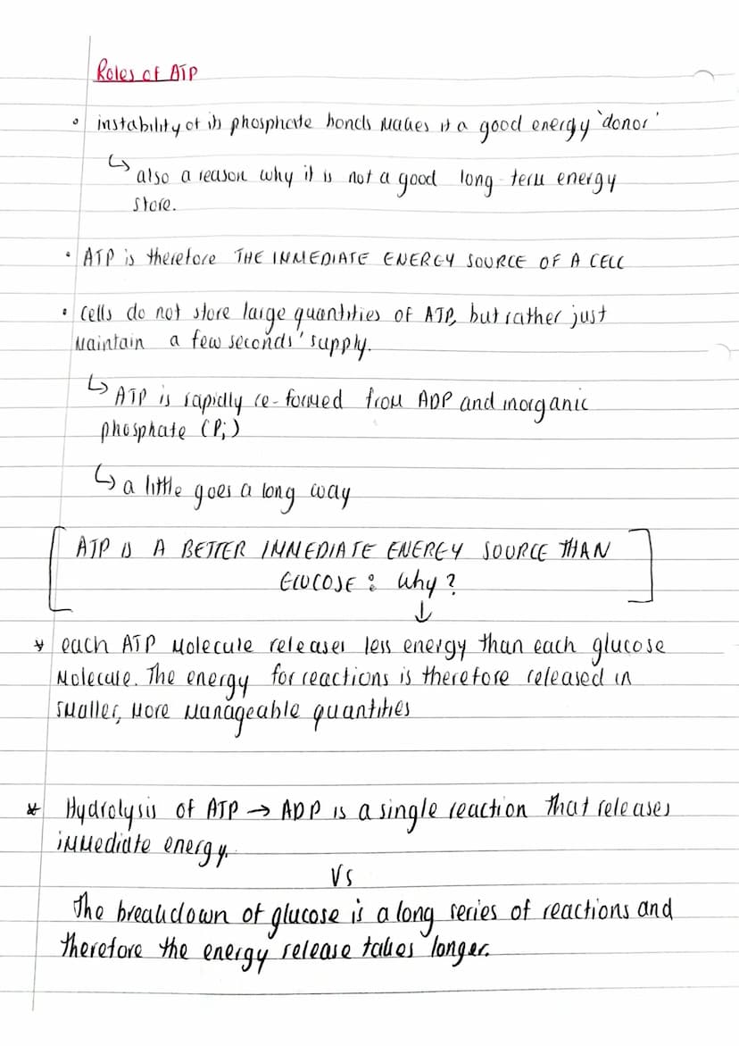 TOPIC: Biological Molecules
[2.3 Energy and AJPJ
SPEC POINT: 3.1 Biological Molecules.
3.1.6 ATP
• Plants and animals oxidise these organic 