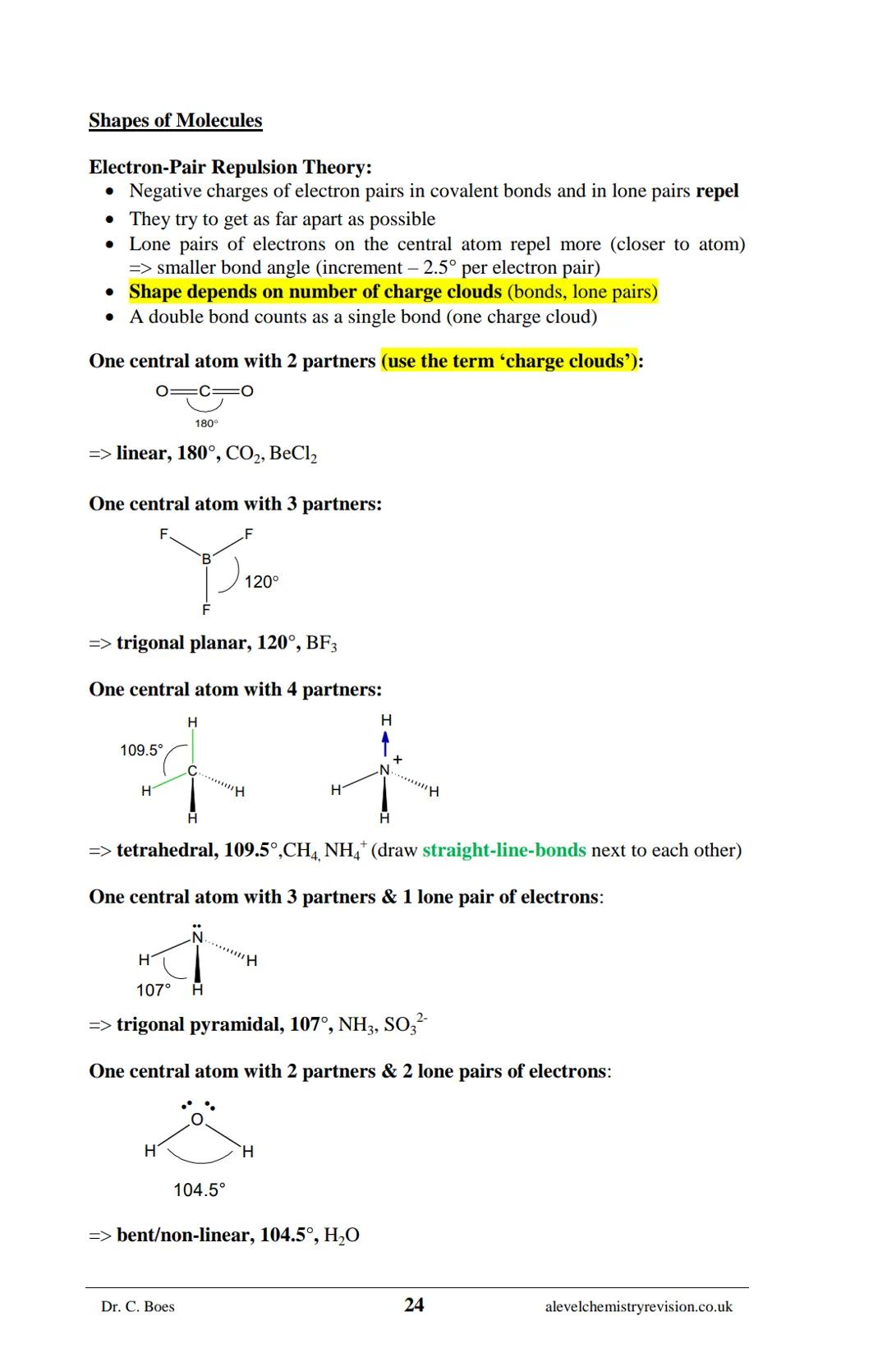 A-LEVEL CHEMISTRY
FLASH NOTES
AQA Year 1 and AS
Free Sample!
Dr C. Boes
Condensed Revision Notes (Flashcards) for a
Successful Exam Preparat