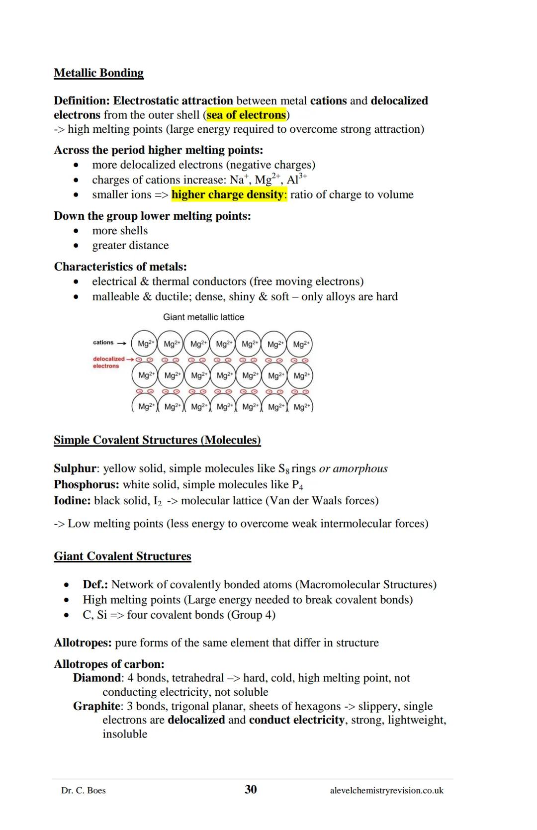 A-LEVEL CHEMISTRY
FLASH NOTES
AQA Year 1 and AS
Free Sample!
Dr C. Boes
Condensed Revision Notes (Flashcards) for a
Successful Exam Preparat