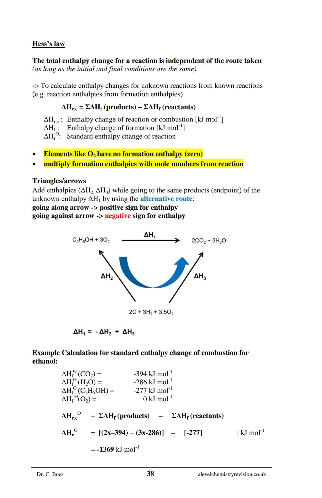 A-LEVEL CHEMISTRY
FLASH NOTES
AQA Year 1 and AS
Free Sample!
Dr C. Boes
Condensed Revision Notes (Flashcards) for a
Successful Exam Preparat