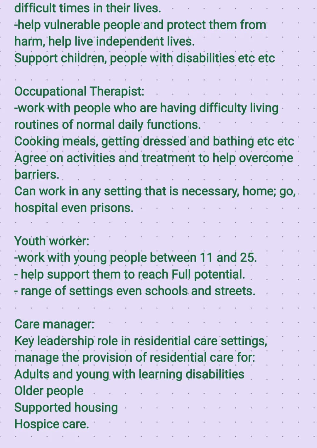 Health and Social Care Unit 2.
"Roles and Responsibilities of people
Working in the. Health and Social Care.
Sector."
You've got this!
Write