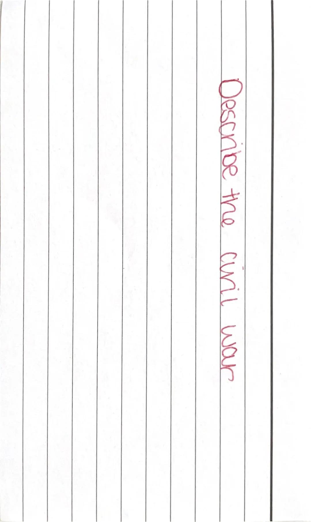 Reasons Reds
won 1. Geographical Advantage
2. Well supplied amy (war communism)
3-Red terror
4. Whiles disorganised
5. Trotsky + Army
6. Fig