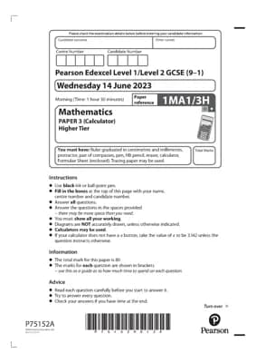 Know Maths Higher Tier Paper 3 Calculator thumbnail