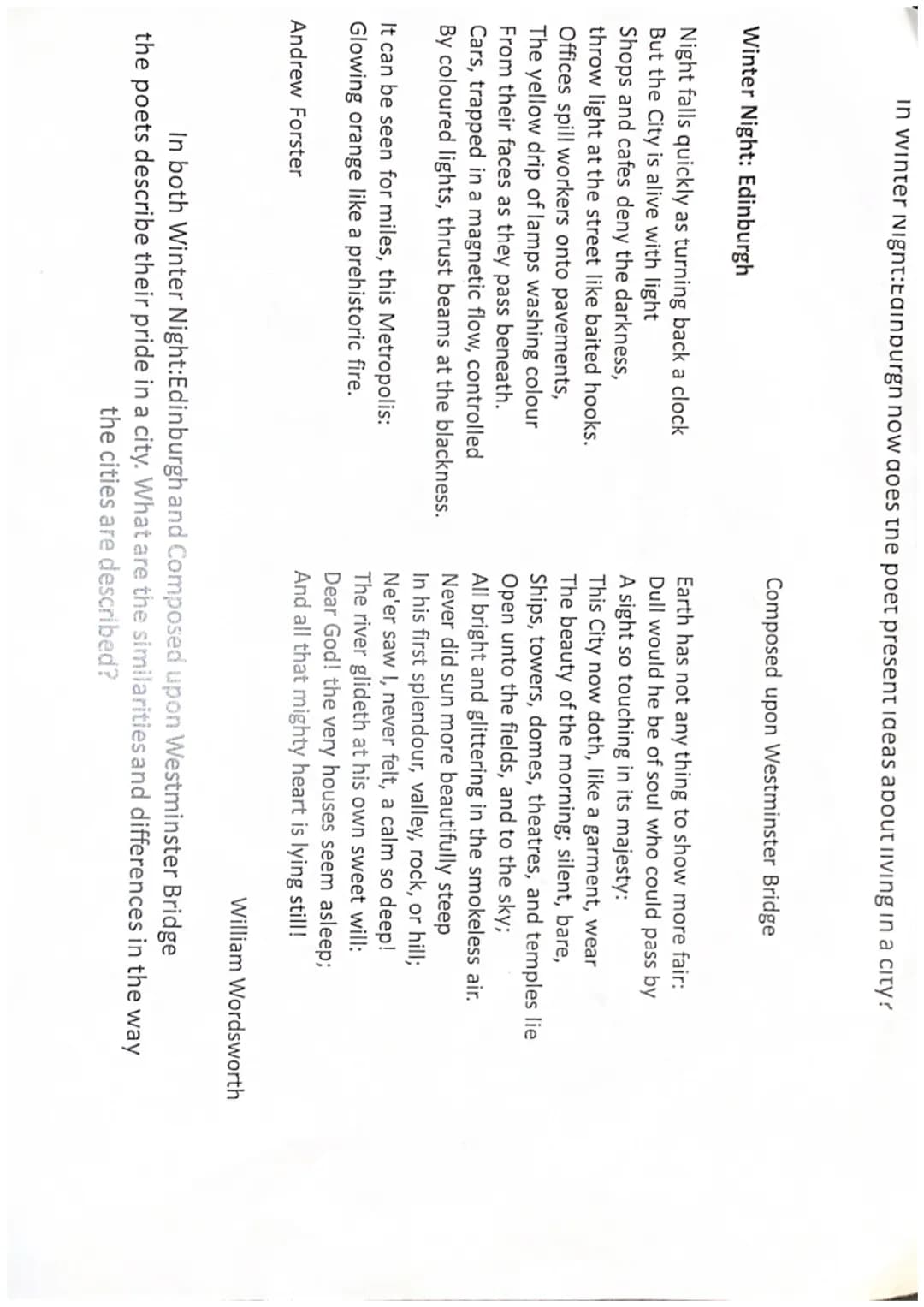 Unseen Poetry Model Answers and Easy Tips for Grade 9