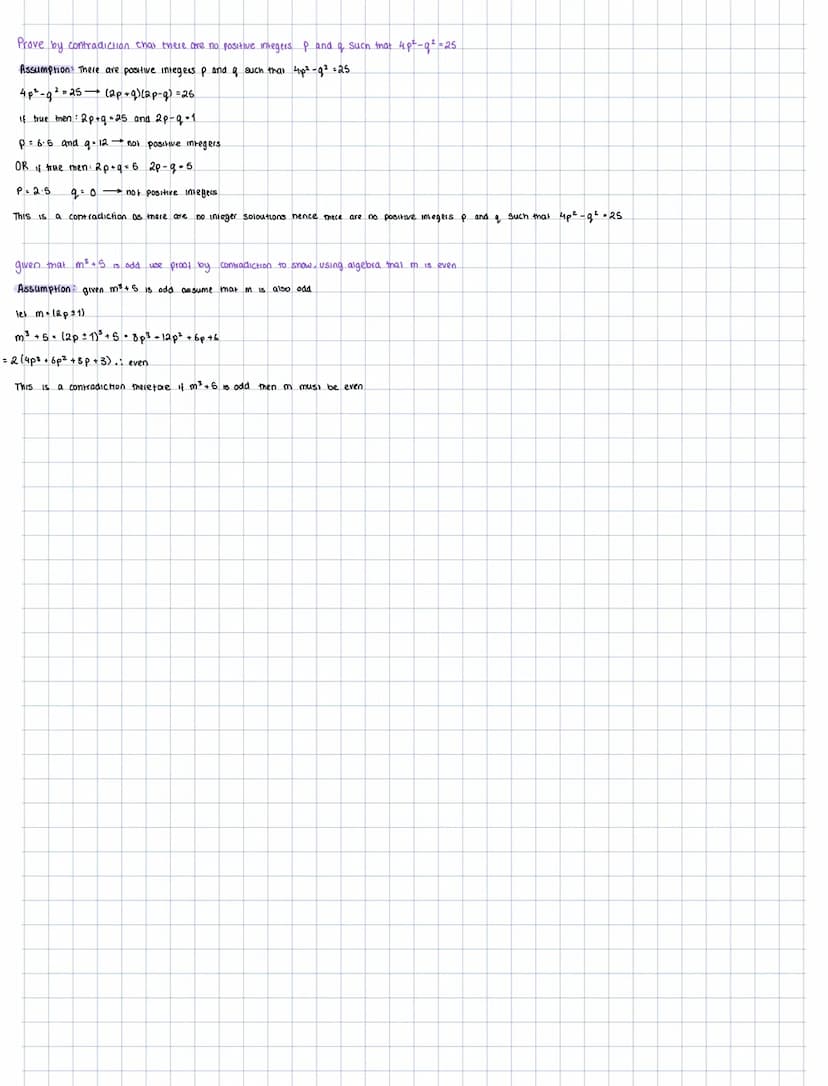 Proof by contradiction
Prove by contradiction that there is no greatest odd mieger n
Assumption: there is a greatest odd integer, n
11+2 is 