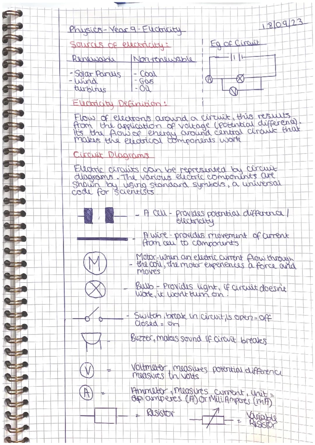 
<p>In the field of Physics, the concept of electricity is divided into two main categories: renewable and non-renewable sources. Examples o