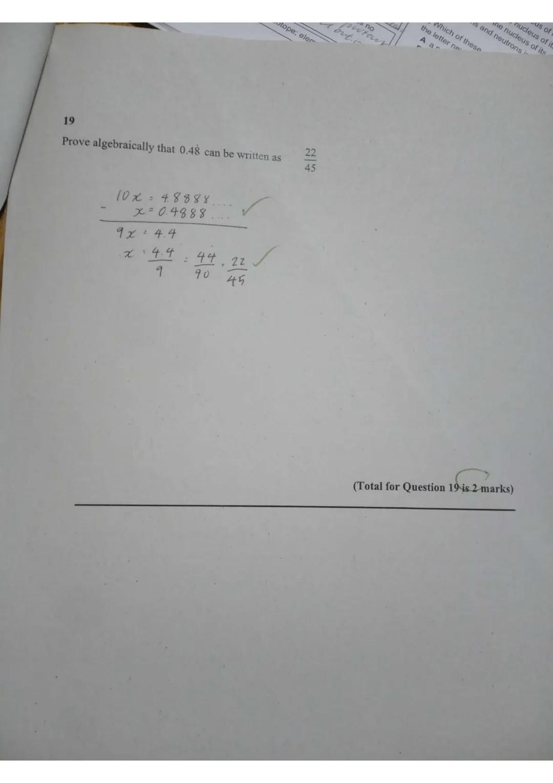 GCSE Mock Exam (Jan 2022)
Maths 2 (Higher) - Calc
Materials
Use a blue/black pen.
You must have a ruler, protractor, pencil and eraser. Trac