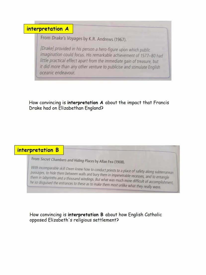 Name:
GCSE AQA
FLUVIUS
022713
Elizabethan
+ sample questions.
ALL
JIF Q1 How convincing...? How far do you agree? (8 Marks)
All questions: E