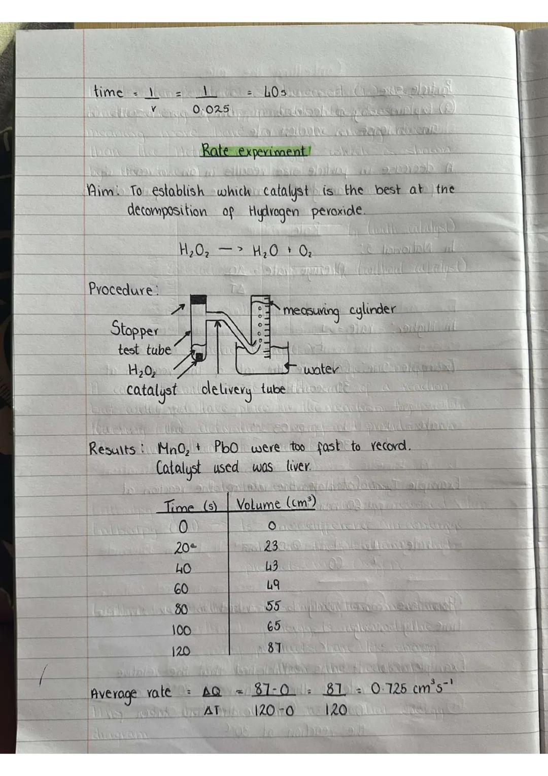 Controlling the rate
tpone Weill
There are 5 factors which affect the rate of a
chemical reaction
-Catalyst
Concentration
-Particle size
Pre