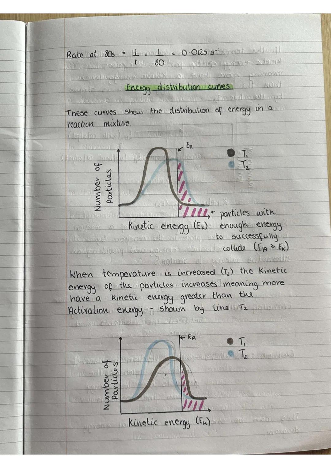 Controlling the rate
tpone Weill
There are 5 factors which affect the rate of a
chemical reaction
-Catalyst
Concentration
-Particle size
Pre