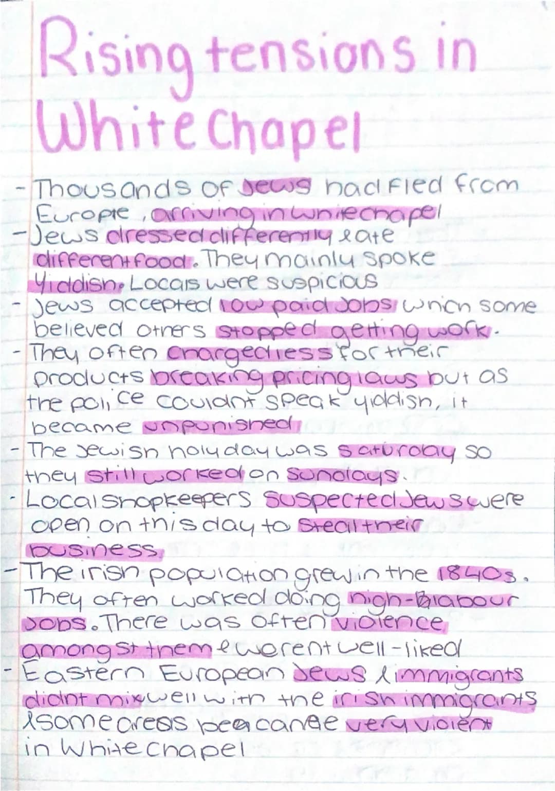 -
-
HISTORY
White Chapel
Background Context
High in beggars, prostitutes, Criminais
& alcoholics.
Widespread of unemployment
of 30 people we
