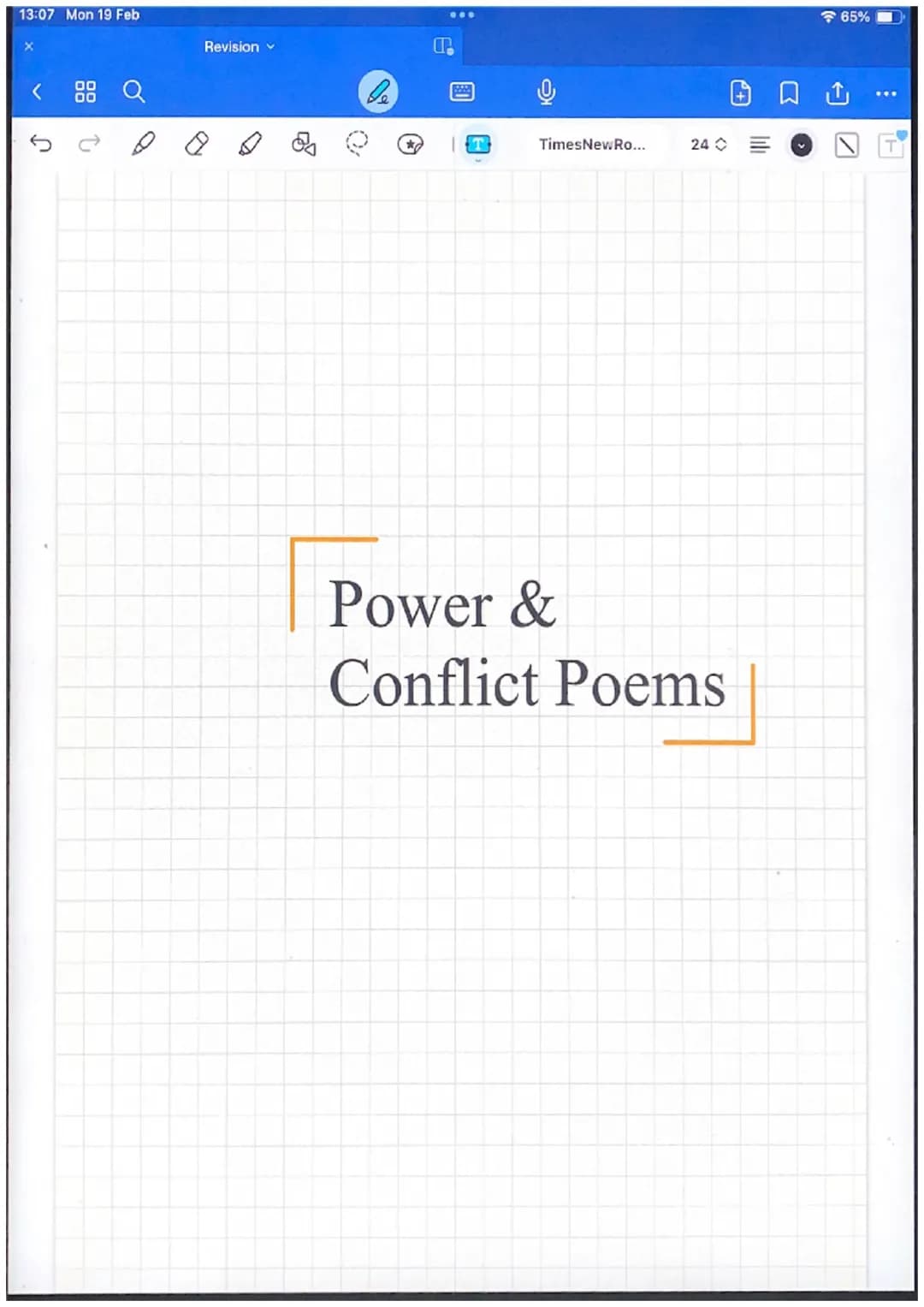 Poetry Anthology - Power & Conflict - key quotes and analysis