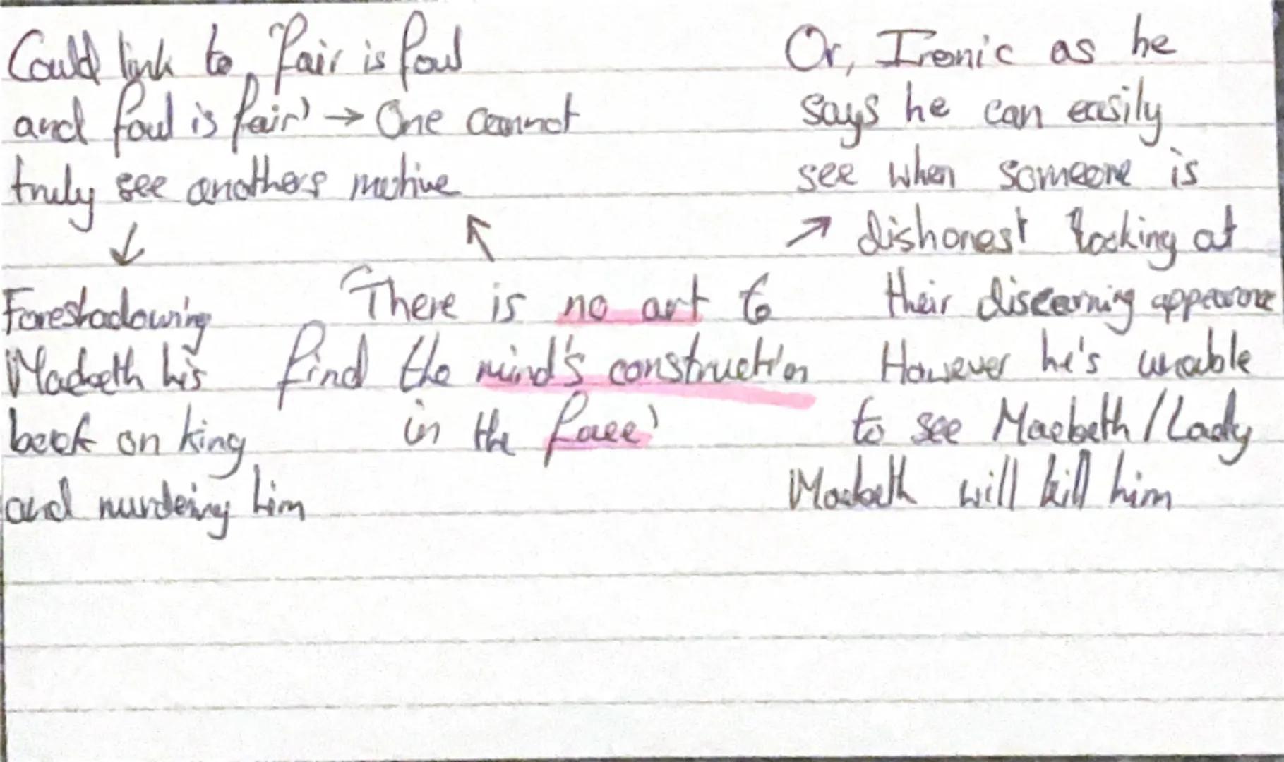 King Duncan Presented as a
Strong Ling K
Jacobean erer Social &
unpolitical rest
Audience approved of
decisive decisions
✓ Go pronounce his 