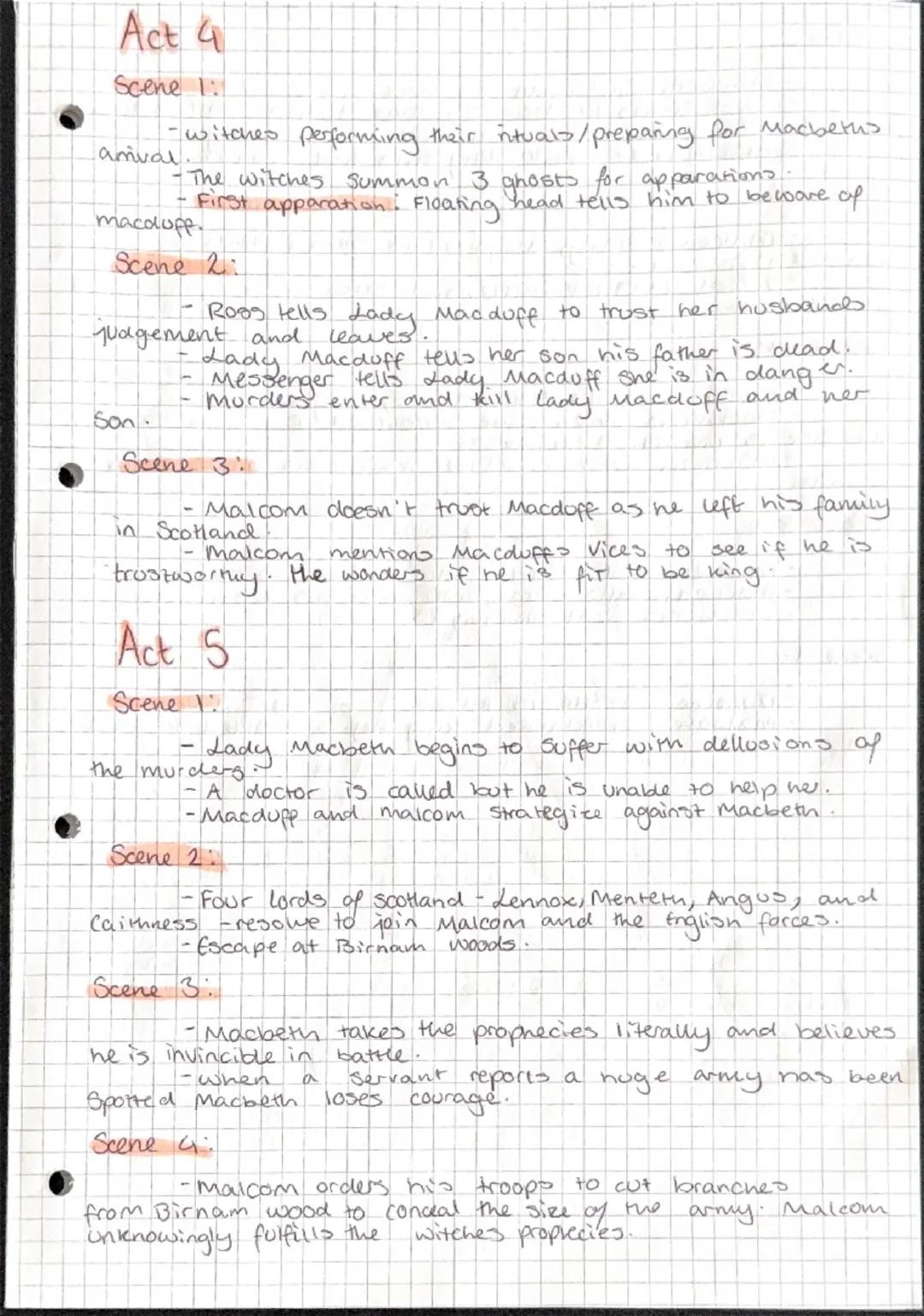 Act 1
Scene 1:
-The 3 witches are introduced. They inform the audience that
they are going to meet with Macbeth.
Scene 2.
- Duncan is introd