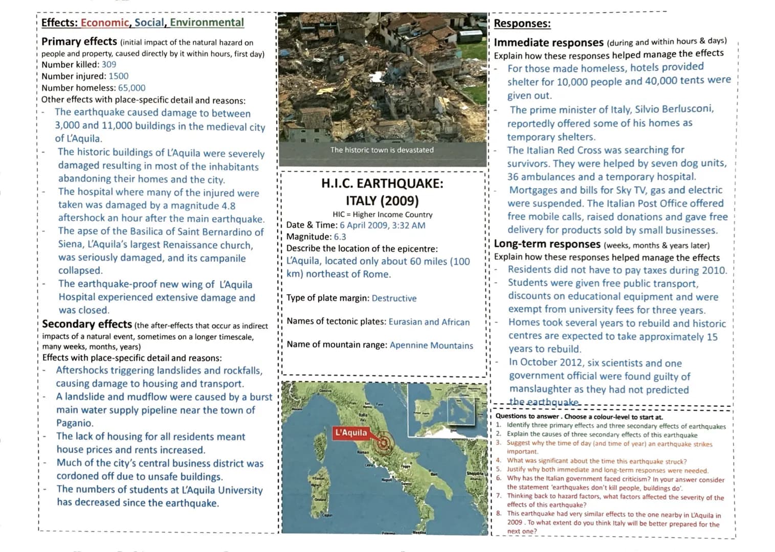 // PAPER 1 CASE STUDIES
этие elects у ворисол ното сам це геаuced by the
3 P's Planning; Prediction, Protection (and monitoring).
Manitoring