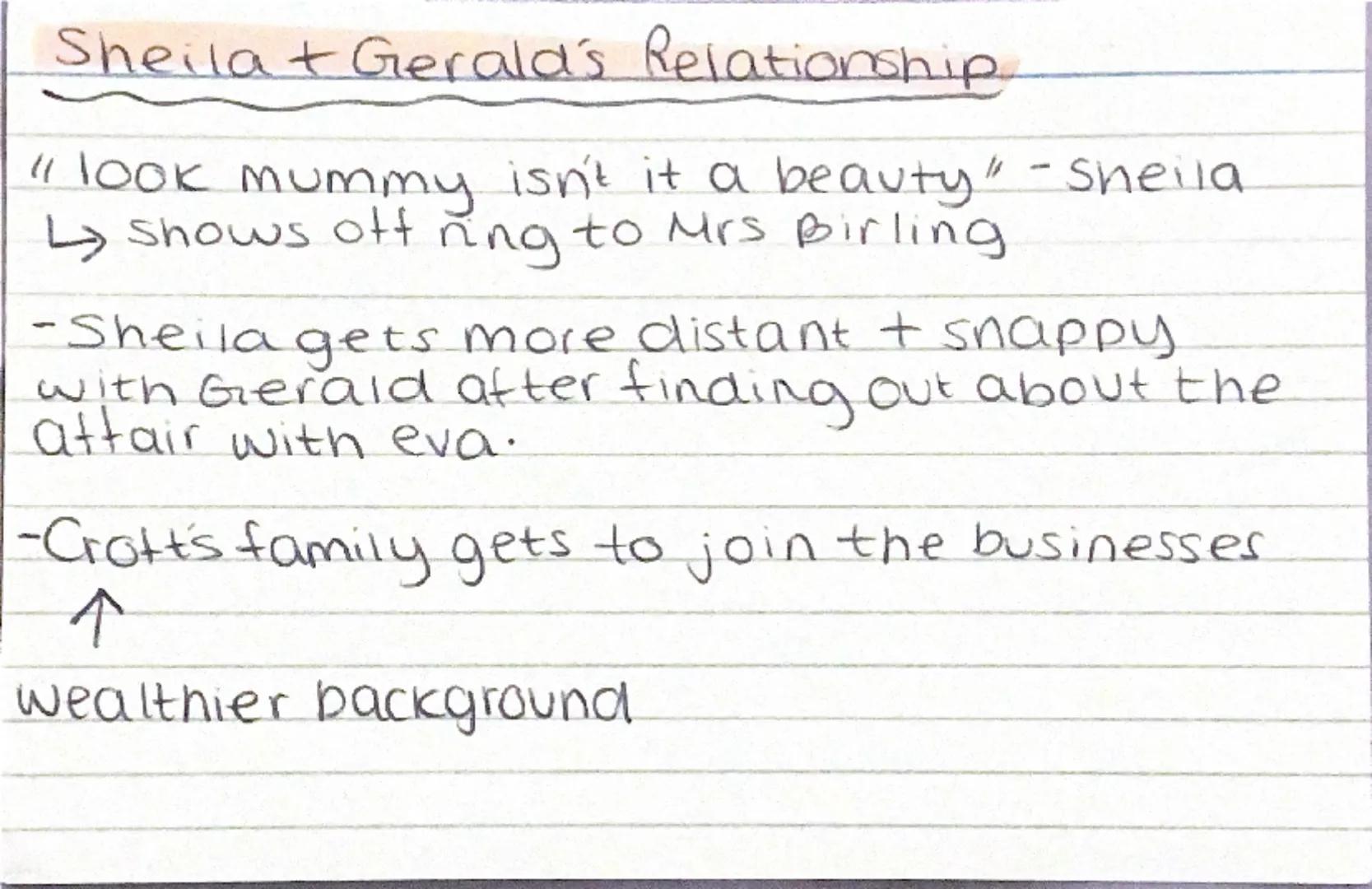Inspector Goole
-pragmatic
·Pusny
dedicated
senous
-secretive
↳having an unaturally morbid
fascination with death / disaster?
mysterious
int