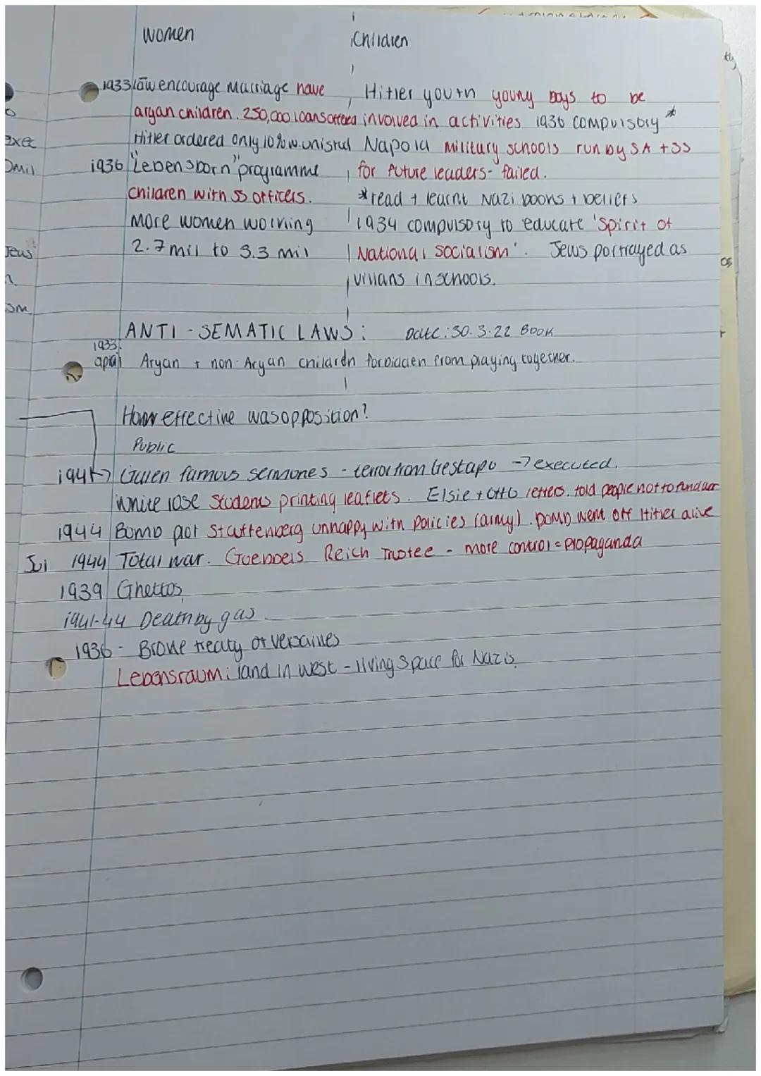 History Nazi Germany, economic waries, opposition wean
Jan 1933 Hitler recame chancellor people blamed weimor republic-ww.dept.
previously M
