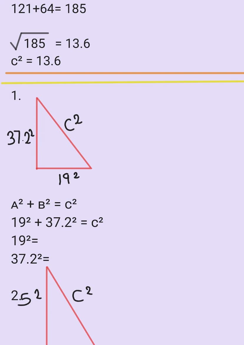 PYTHAGORAS' THEOREM
SO, WHAT IS PYTHAGOTAS' THEOREM?
IT IS THE FUNDAMENTAL OF EUCLIDIAN
GEOMETRY BETWEEN THREE SIDES OF
A RIGHT ANGLE TRIANG