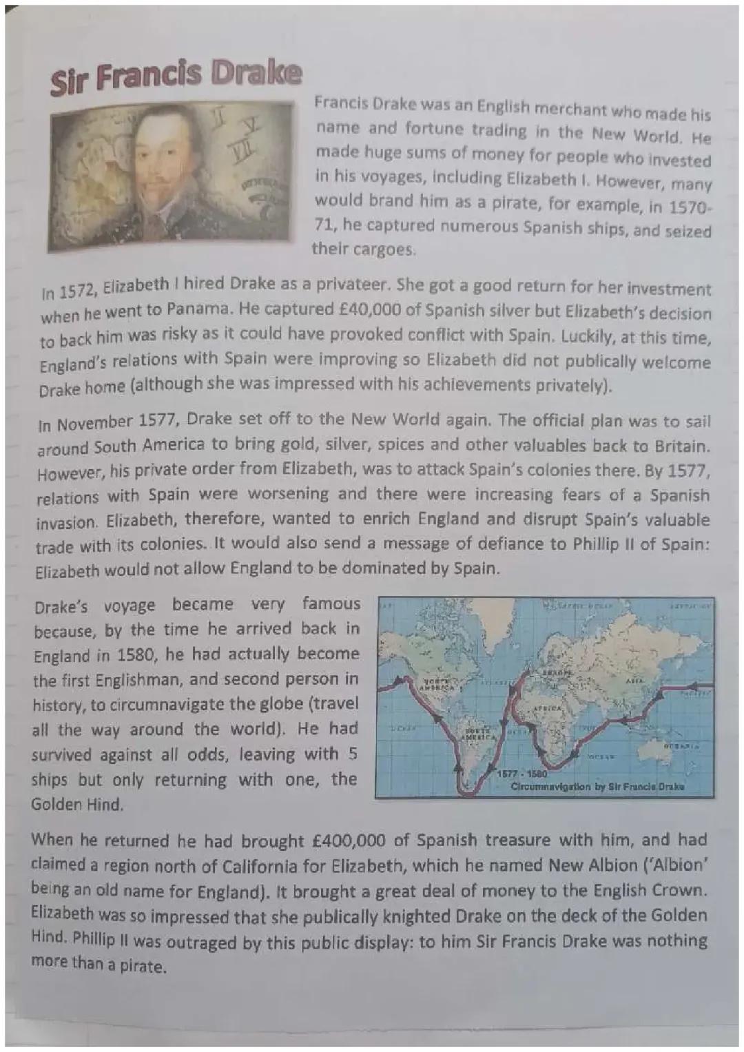 EDEXEL History Elizabethan England revision notes