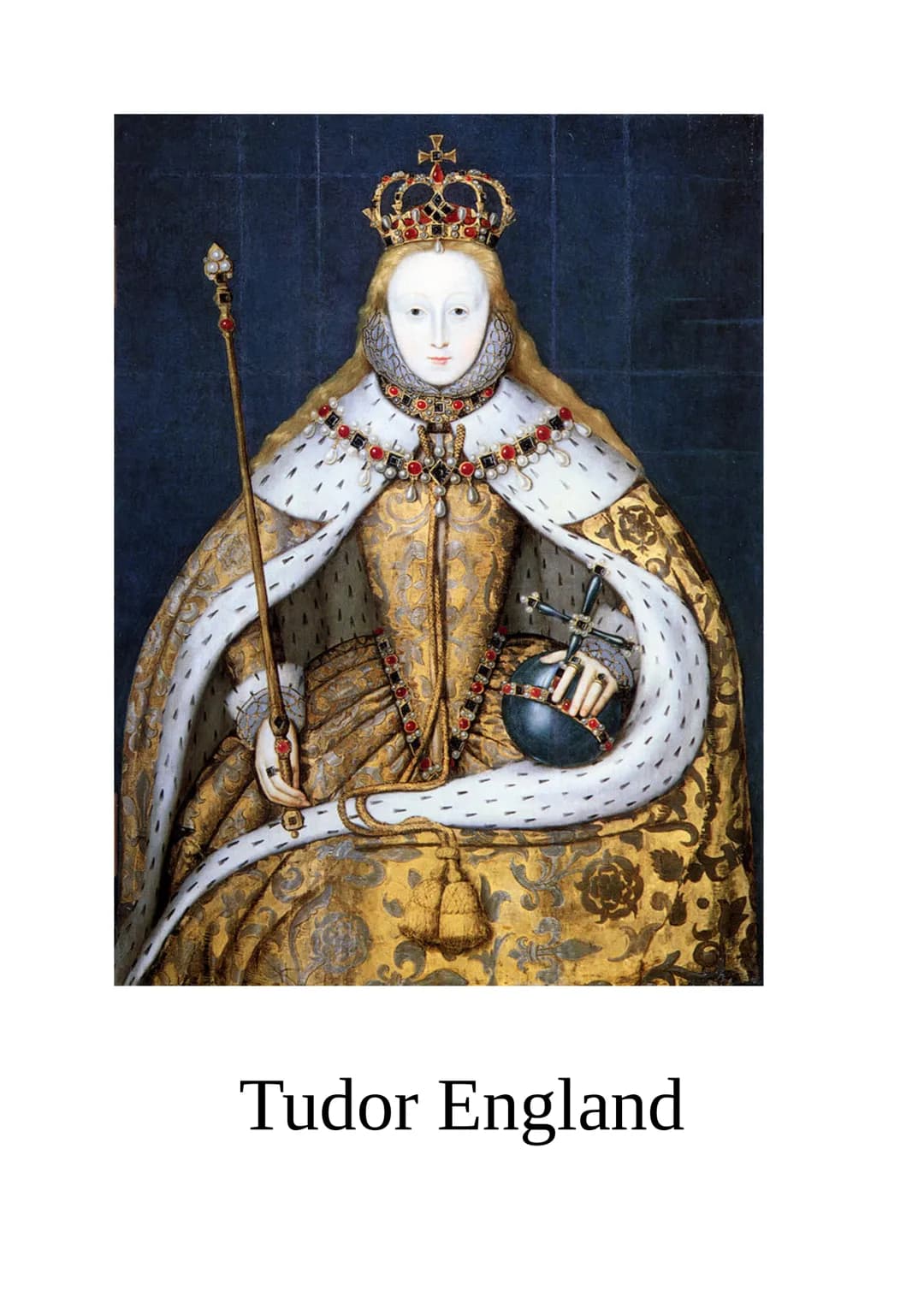 Tudor England Monarchs
Henry VII
1485-1509
Cause of death-Tuberculosis
• Henry was the King who won the war of the roses
●
To solidify his t