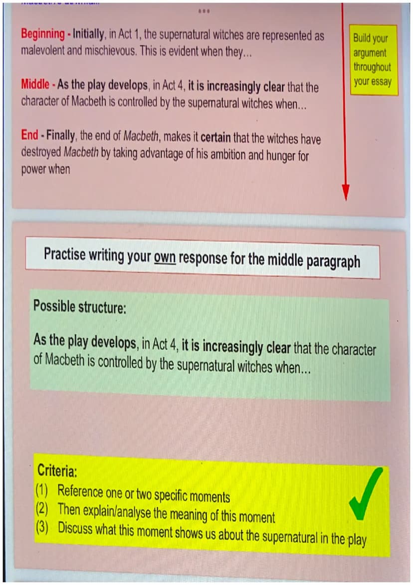 On Monday you will sit your mid year English exam.
There will be a choice of two questions.
You can choose between a character and a theme
q