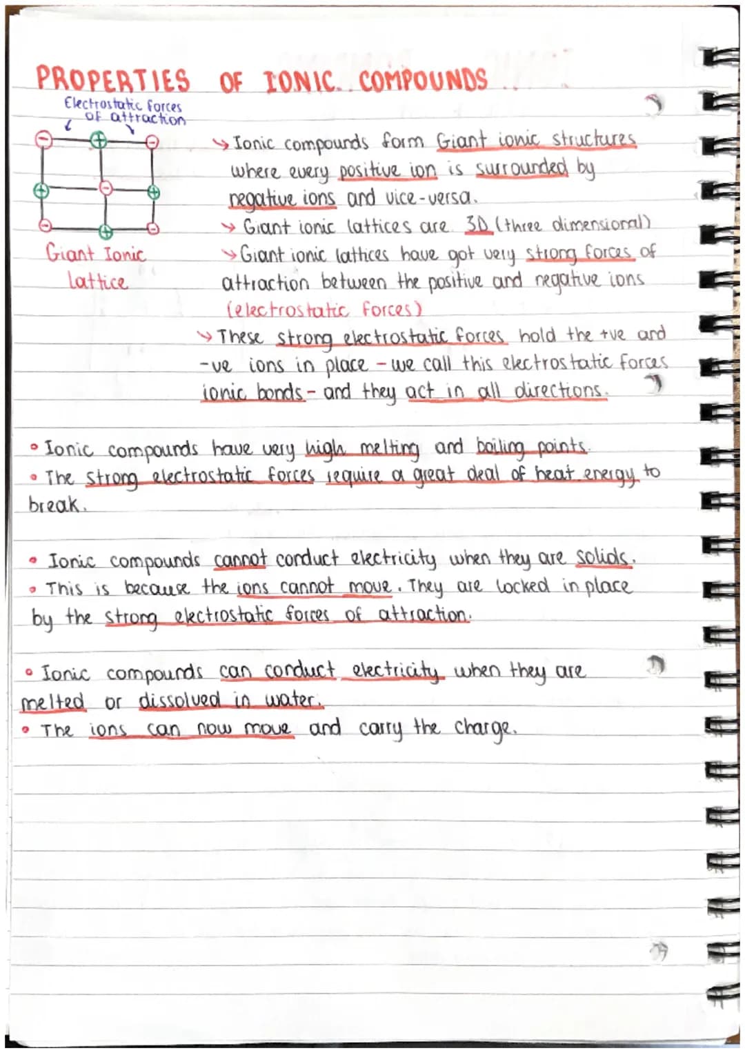 IONIC BONDING
METAL + NON-METAL
Elements react in order to achieve a full outer energy level (shell)
Ionic bonding is when a metal reacts wi