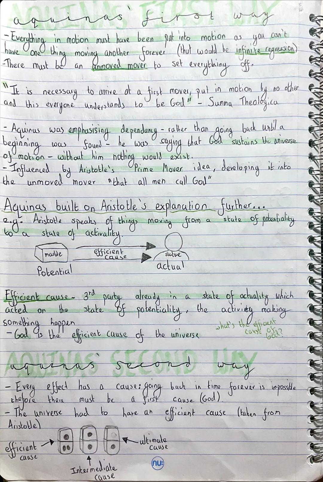 # The Cosmologisel Arganent

- looks at the idea that there should be something rather than
nothing.
-Existence requires an explanation, the
