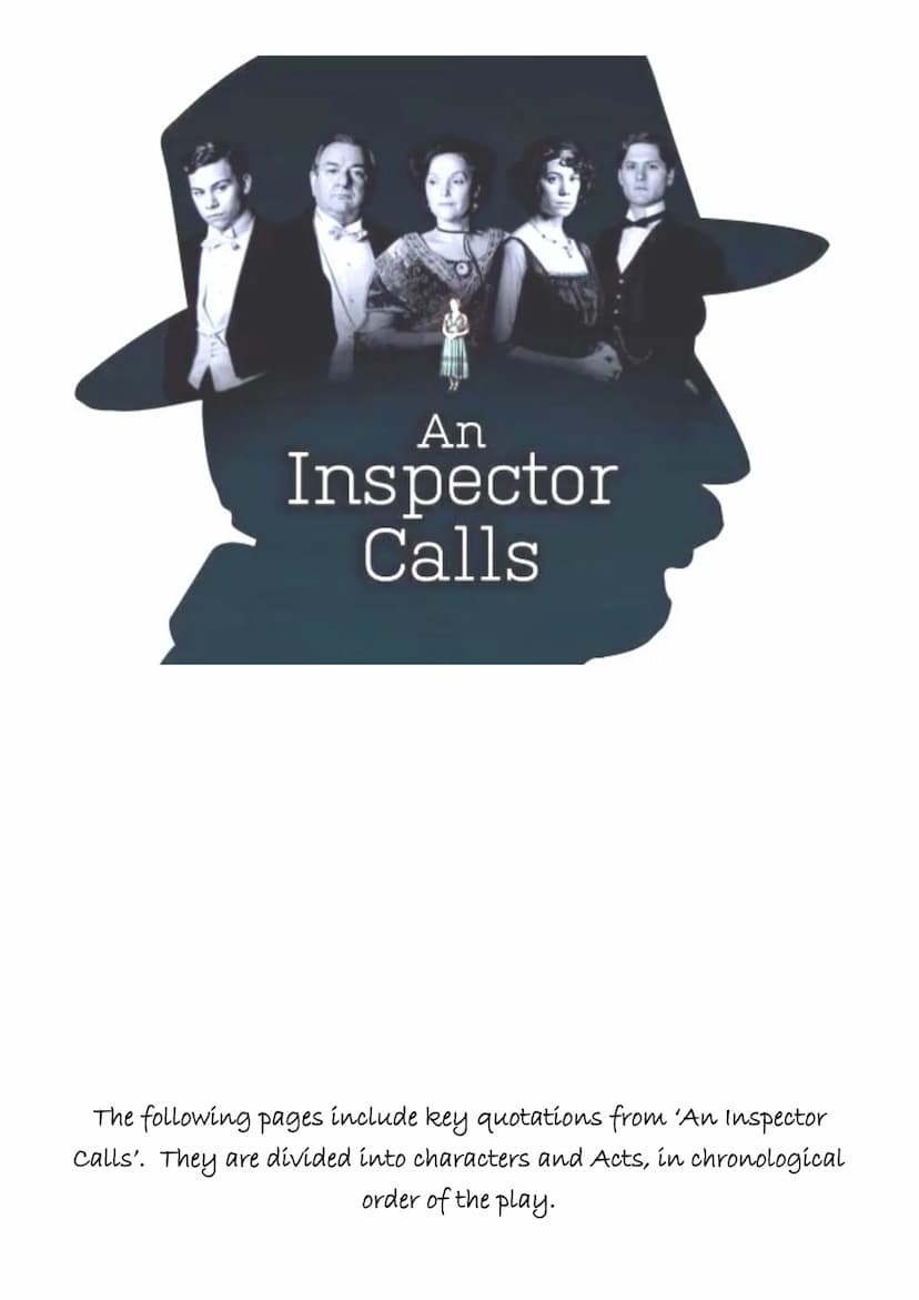 A
R2 MACBETH
An
Inspector
Calls
GCSE LITERATURE TEXTS
KEY QUOTATION REVISION BOOKLET
CHRISTMAS
CAROL
Charles Dickens
Love
Relationships
poet