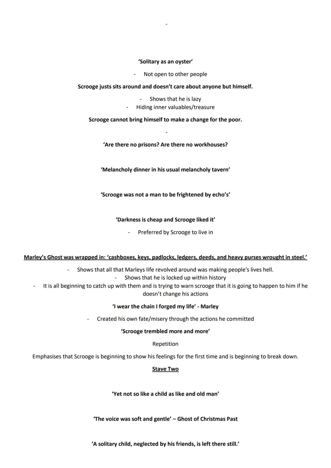 A Christmas Carol
A Revision Guide
Main Characters
Scrooge-Scrooge is the main character within the novella who only seems to care about mon