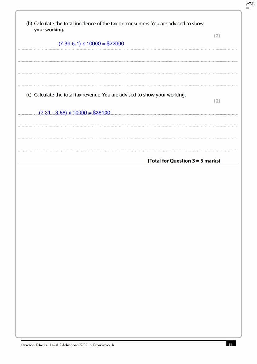 Write your name here
Surname
Centre Number
Pearson Edexcel
Level 3 GCE
Economics A
S47427A
©2014 Pearson Education Ltd.
Other names
Advanced