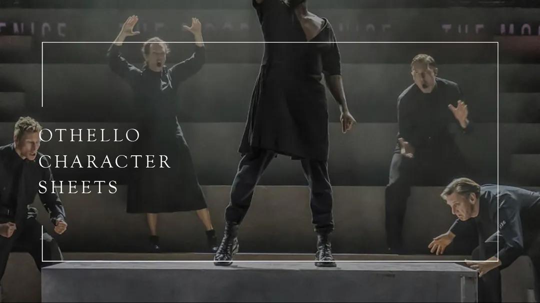 Othello - Character sheets 