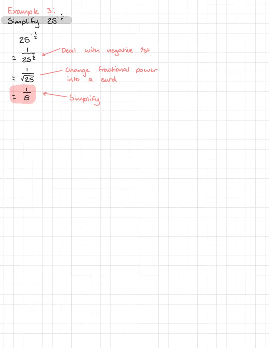There
rules.
Basic
are
Nat S Maths Revision
5 rules
e.g.
2) when
Rules:
1) anything to
is equal to 1:
e.g.
5⁰= 1,
Key Rules:
1) when you mul