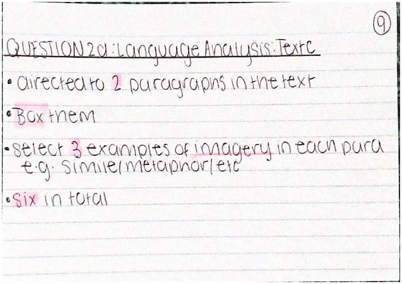 Top tips.
• if a paragraph is mentioned, box it
'Use your own words' = paraphrasel re-writel
fina synonym.
for Q3 have THREE highlighters QU