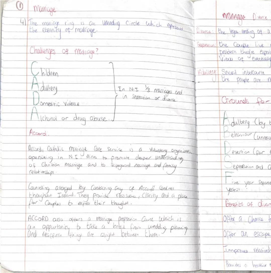 Personal and family issues.

1

Celibacy the deliberate choice to remain Single and not enter into a relationship
Civil the Commitment Same-