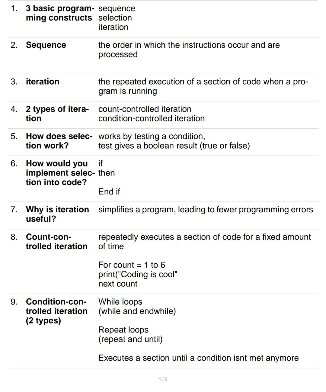 Programming Fundamentals