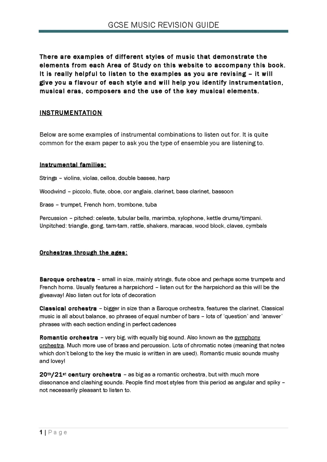 Your Ultimate GCSE Music Revision Guide - Songs, Techniques & More!