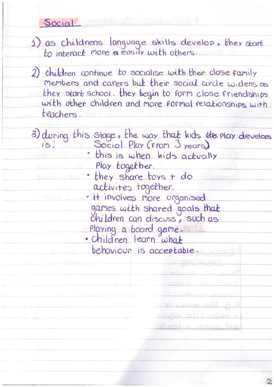 Task 1
-
Early childhood 3-8 years
k.Q. what are the physical development changes
in Early childhood?
Height and weight increases.
The conti