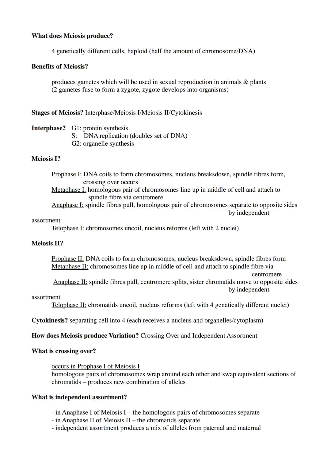 Module 4 (Diversity) Revision Notes
What is Biodiversity?
variety in an ecosystem
variety of habitats and variety of species
What is Species